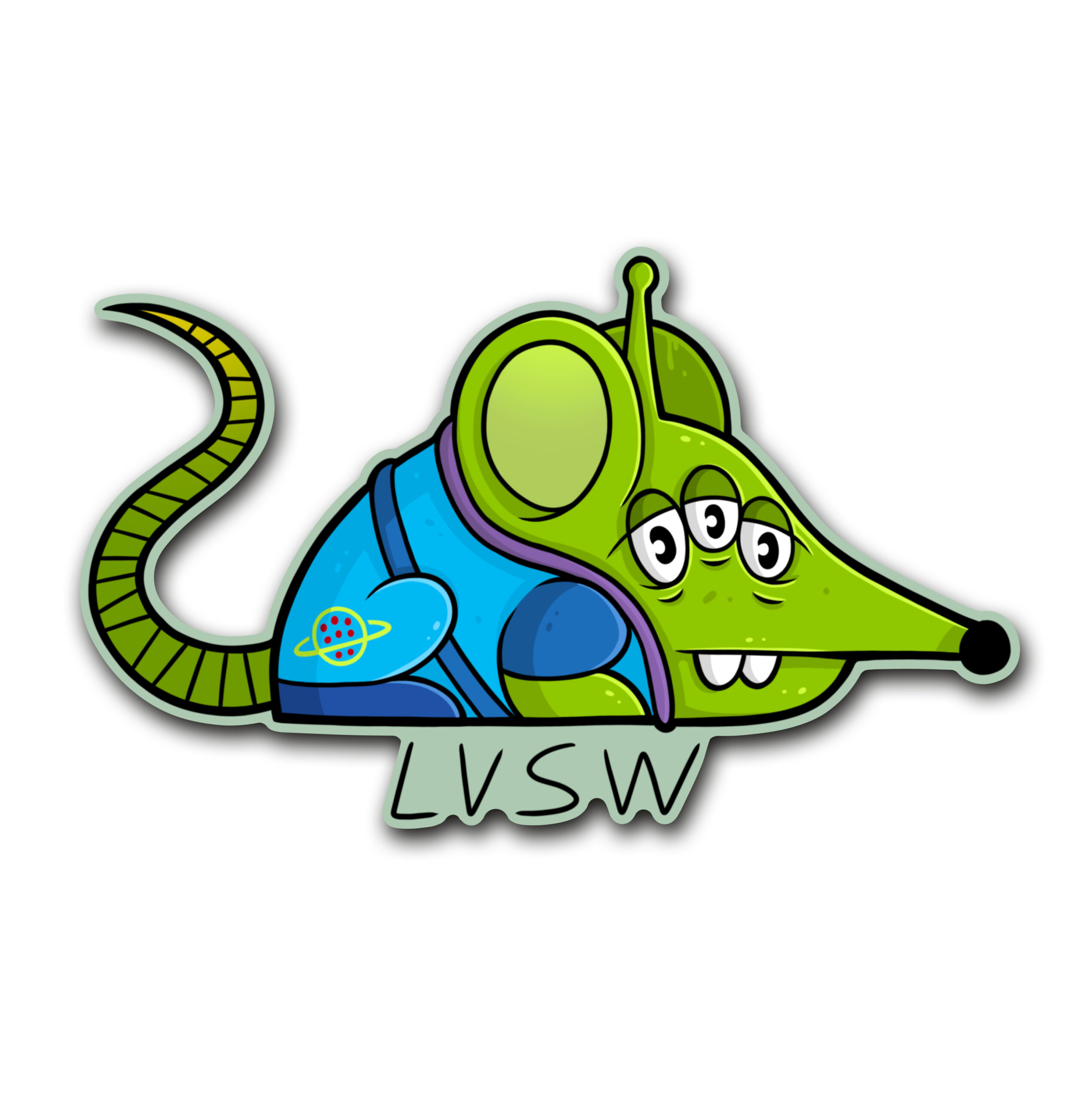 Pizza Planet Martian rat