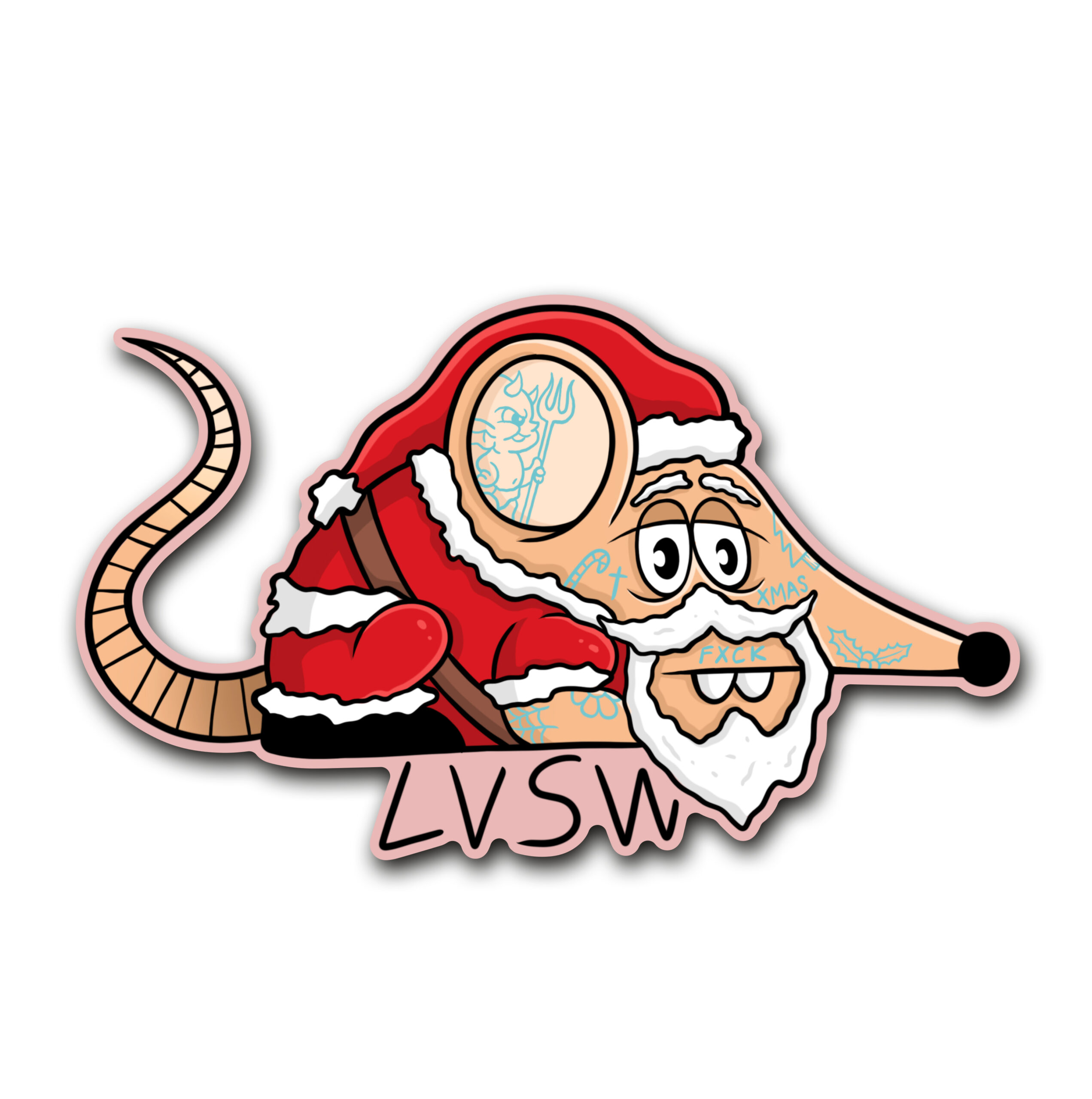SANTA CLAUS rat