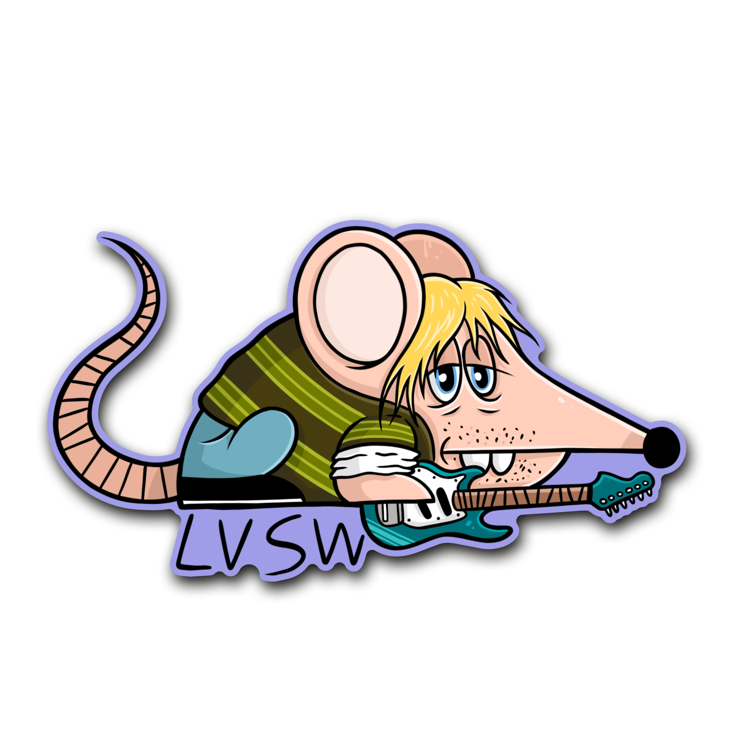 KURT COBAIN rat